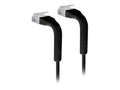 Ubiquiti-U-Cable-Patch-1M-RJ45-BK-UniFi patch cable with both end bendable RJ45, black. [U-Cable-Patch-1M-RJ45-BK]