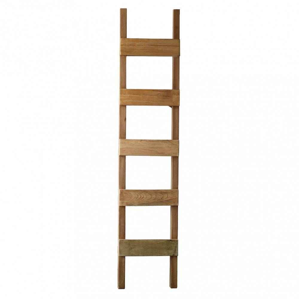 Fioriera Chelsey in Legno Riciclato, Marrone, Forma Rettangolare, 35x10x170 cm