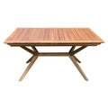 Tavolo Bali 150/200 x 90 in legno di acacia massiccio allungabile - color marrone