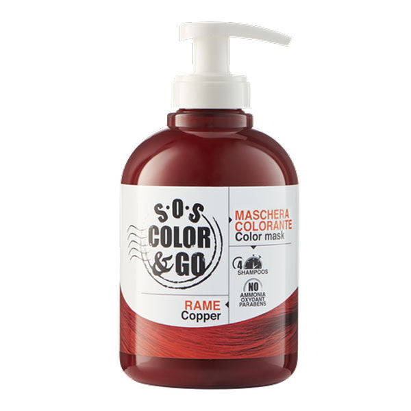 ALAMA SOS COLOR & GO MASCHERA COLORANTE RAME 300 ML