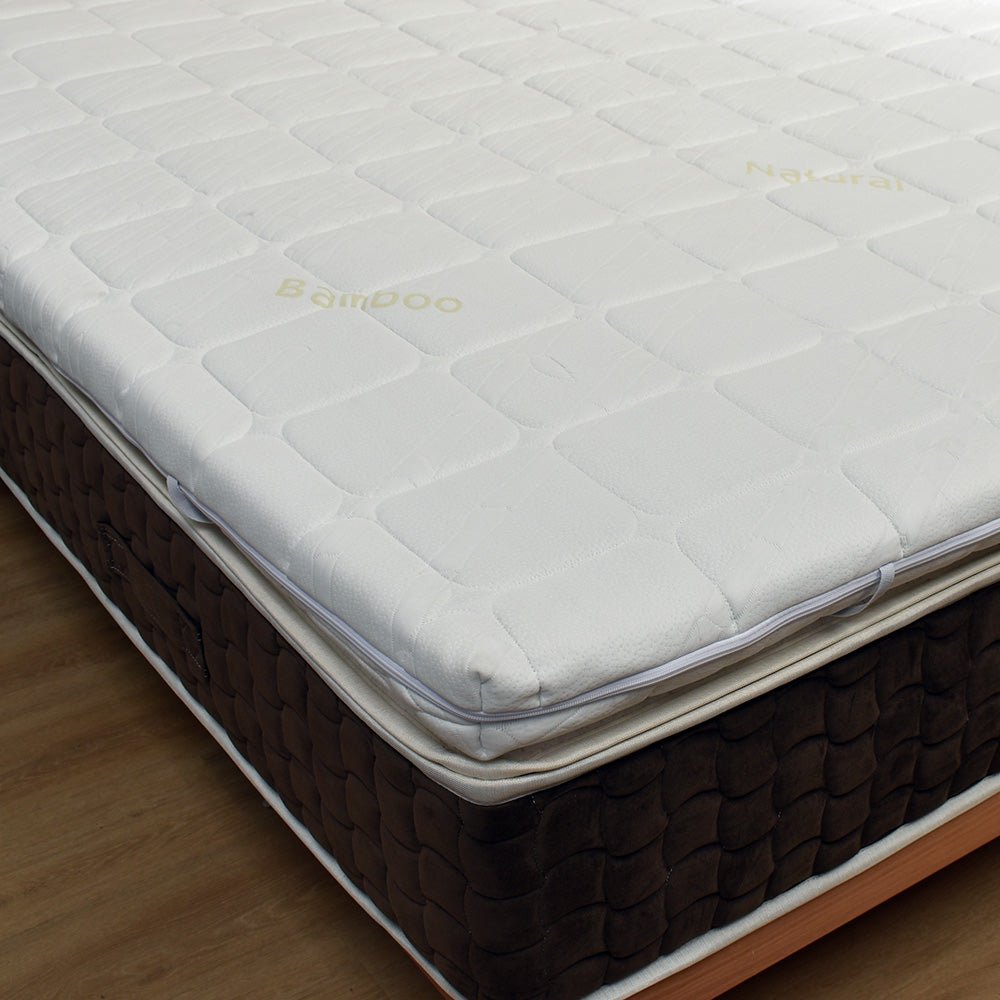 Topper Memory Foam – Correttore Anallergico, 10 cm, Sfoderabile Lavabile