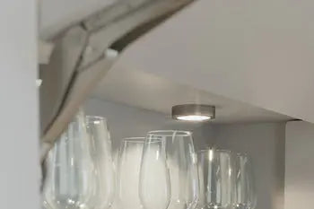 LAMPADA DA APPLICARE E DA INCASSARE, HÄFELE LOOX LED 3038 24 V FOTO Ø 55 MM