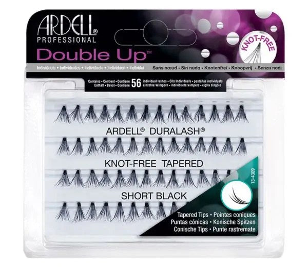 Ardell Ciglia Double Up Soft Individuals Short Black Senza Nodo