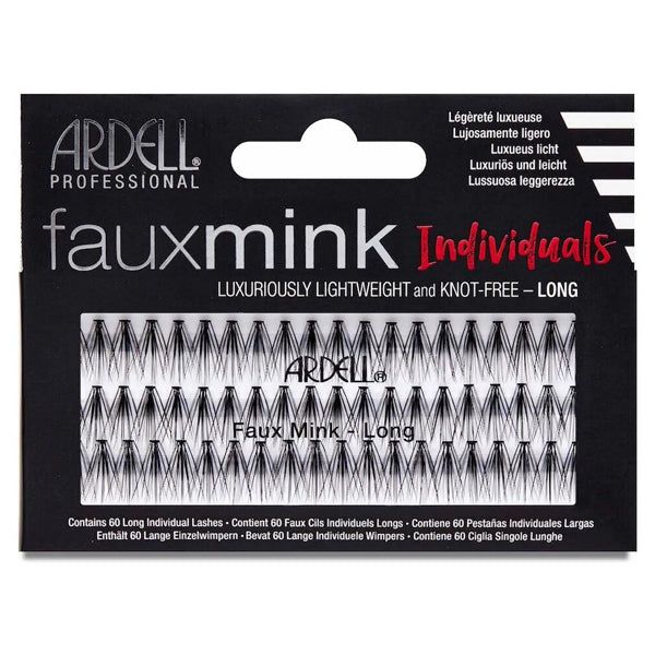ARDELL CIGLIA FINTE 60100 FAUX MINK LONG BLACK KNOT-FREE