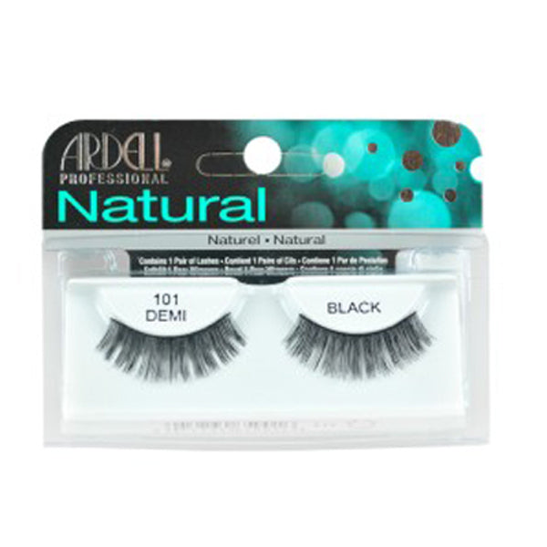 ARDELL CIGLIA FINTE 65001 NATURAL STRIP LASHES 101 DEMI BLACK