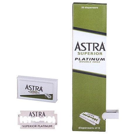 ASTRA SUPERIOR LAME PLATINUM 100 PEZZI