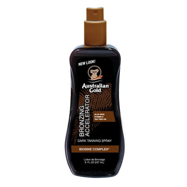 AUSTRALIAN GOLD ACCELERATOR SPRAY GEL DARK TANNING 237 ML