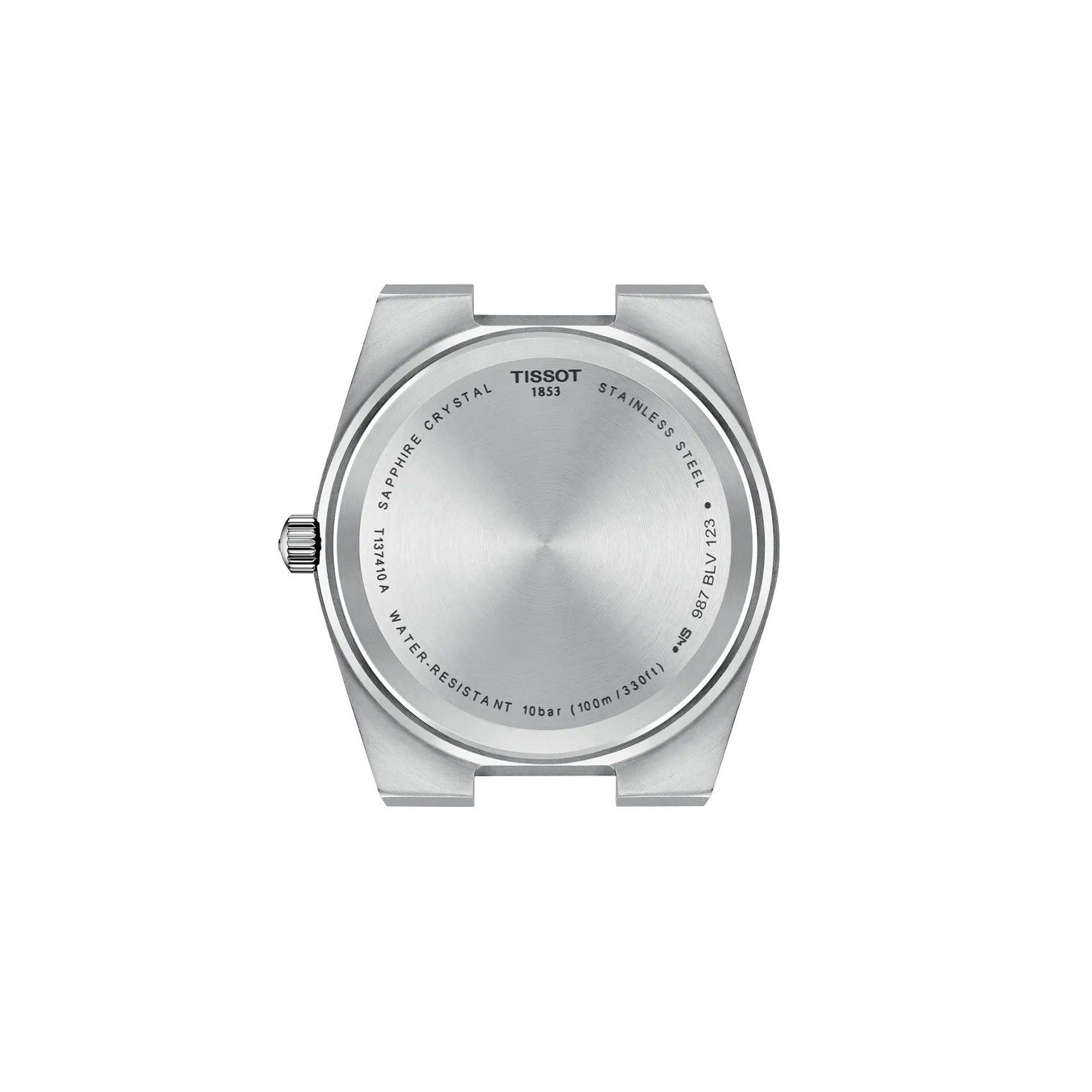 Tissot PRX 40mm Quartz Swiss Made T137.410.17.011.00 Orologio Uomo Quadrante Bianco Cinturino Gomma Bianca
