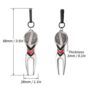 Forchetta da golf con marchio Mark Golf - Accessori Mark Golf - Assistenza