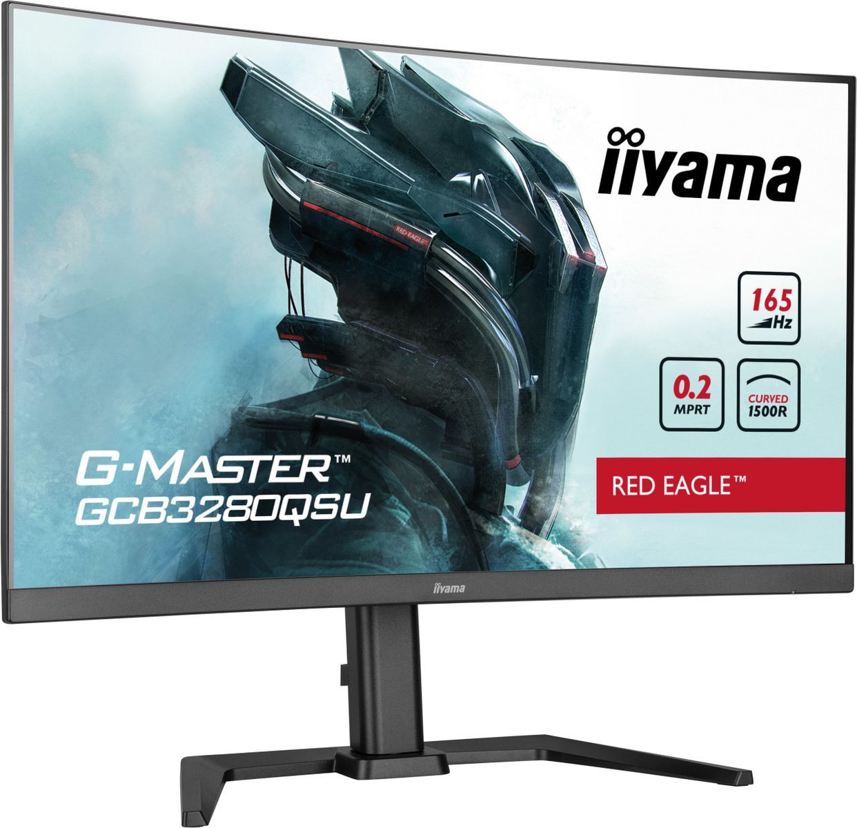 iiyama G-MASTER GCB3280QSU-B1 Monitor PC 80 cm (31.5") 2560 x 1440 Pixel LED Nero [GCB3280QSU-B1]