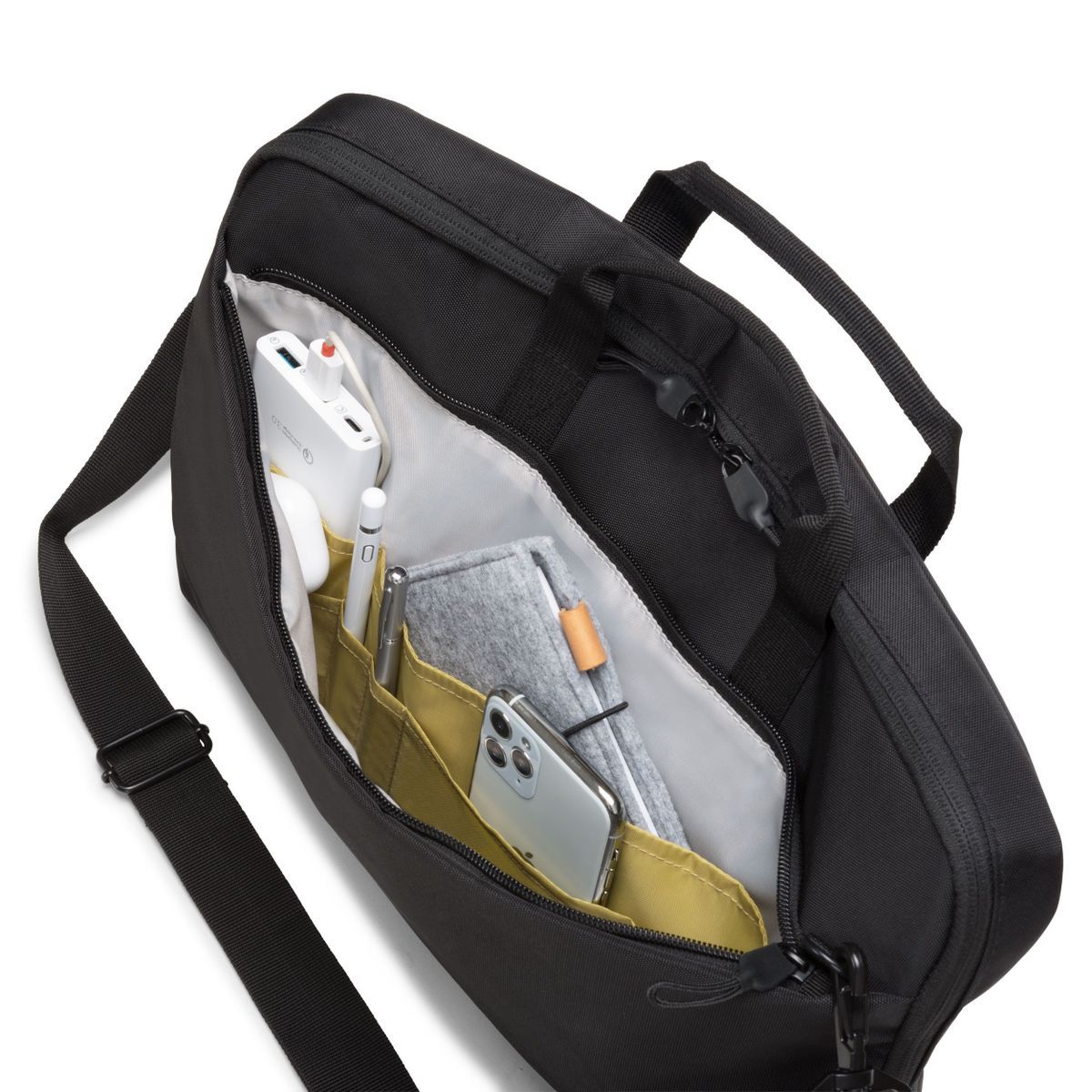 DICOTA Slim Eco MOTION 14 - 15.6" 39,6 cm (15.6") Valigetta ventiquattrore Nero [D31871-RPET]