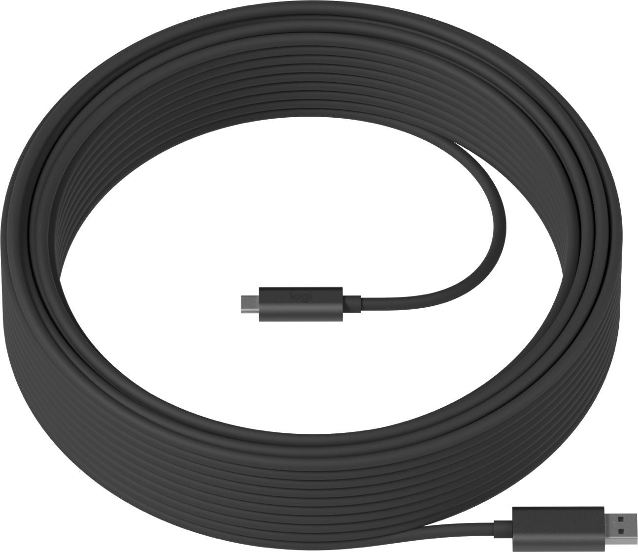 Logitech 939-001802 cavo USB USB 3.2 Gen 2 (3.1 Gen 2) 25 m USB A USB C Grafite [939-001802]