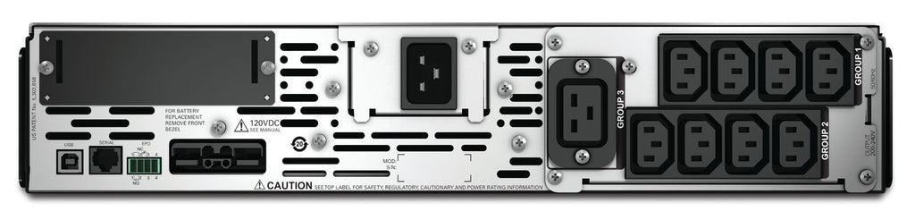 APC Smart-UPS gruppo di continuità (UPS) A linea interattiva 3 kVA 2700 W 9 presa(e) AC [SMX3000RMHV2U]