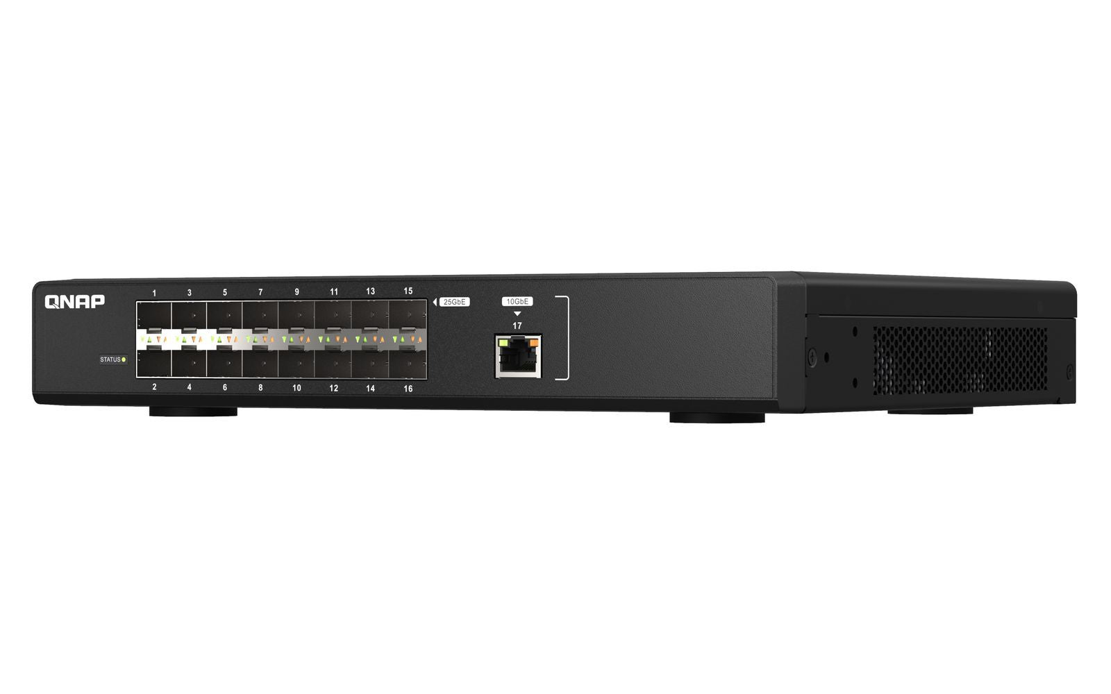 QNAP QSW-M5216-1T switch di rete Gestito L2 Nero [QSW-M5216-1T]