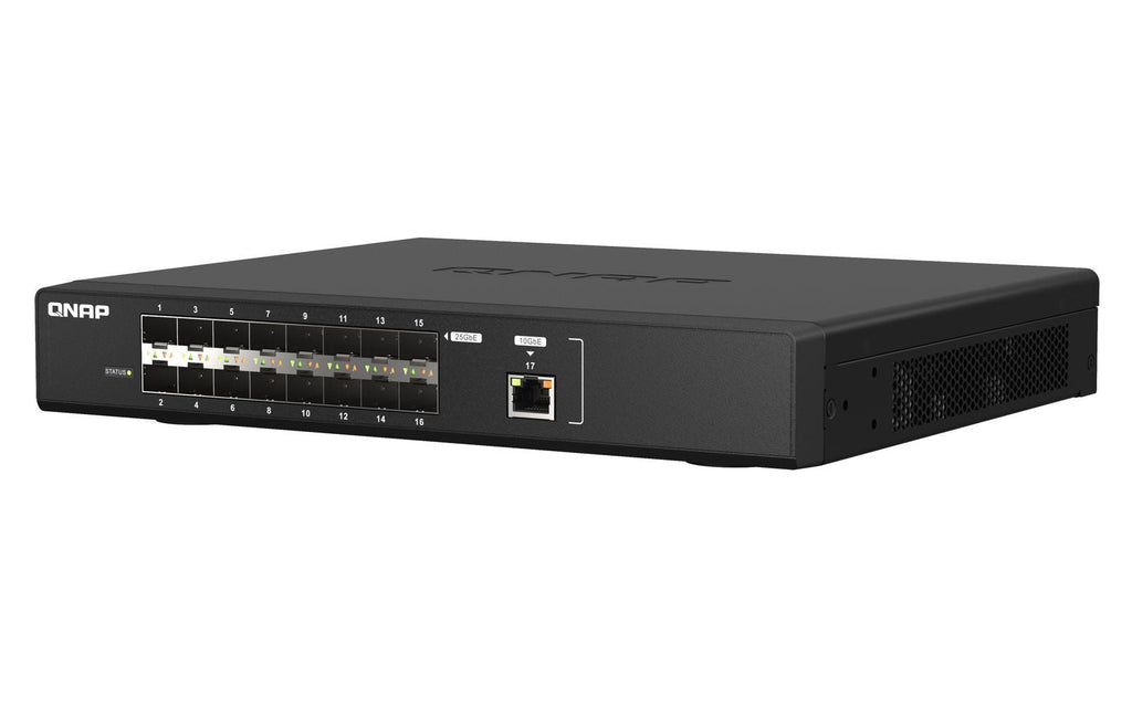 QNAP QSW-M5216-1T switch di rete Gestito L2 Nero [QSW-M5216-1T]