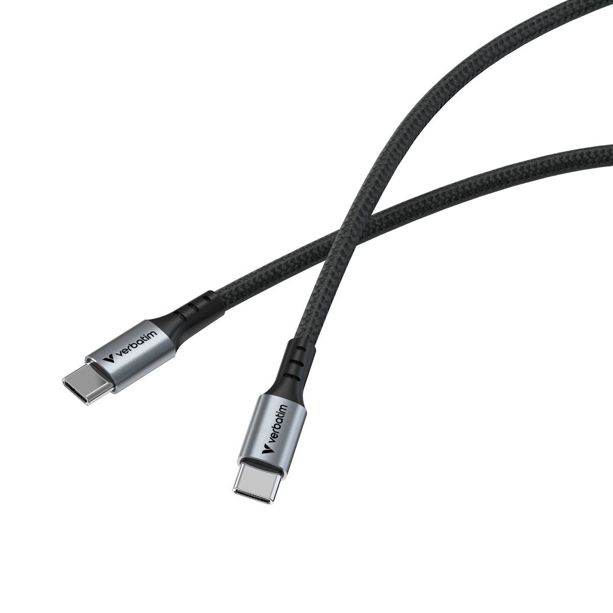 VERBATIM SYNC CHARGE USB C TO USB C 100W 120 CM [31846]