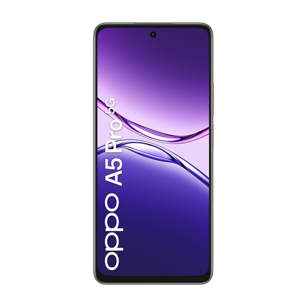 OPPO A5 Pro 5G Smartphone, Foto AI 50MP, Frontale 8MP, Display 6.67 120HZ LCD HD+, 5800mAh, RAM 8(Esp4GB/6GB/8GB)+ROM 256GB (esp1TB), IP69, [Versione Italia], Black Brown [110010348094]