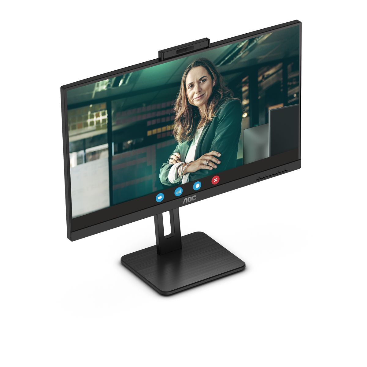 AOC Q27P3CW Monitor PC 68,6 cm (27") 2560 x 1440 Pixel Quad HD LED Nero [Q27P3CW]
