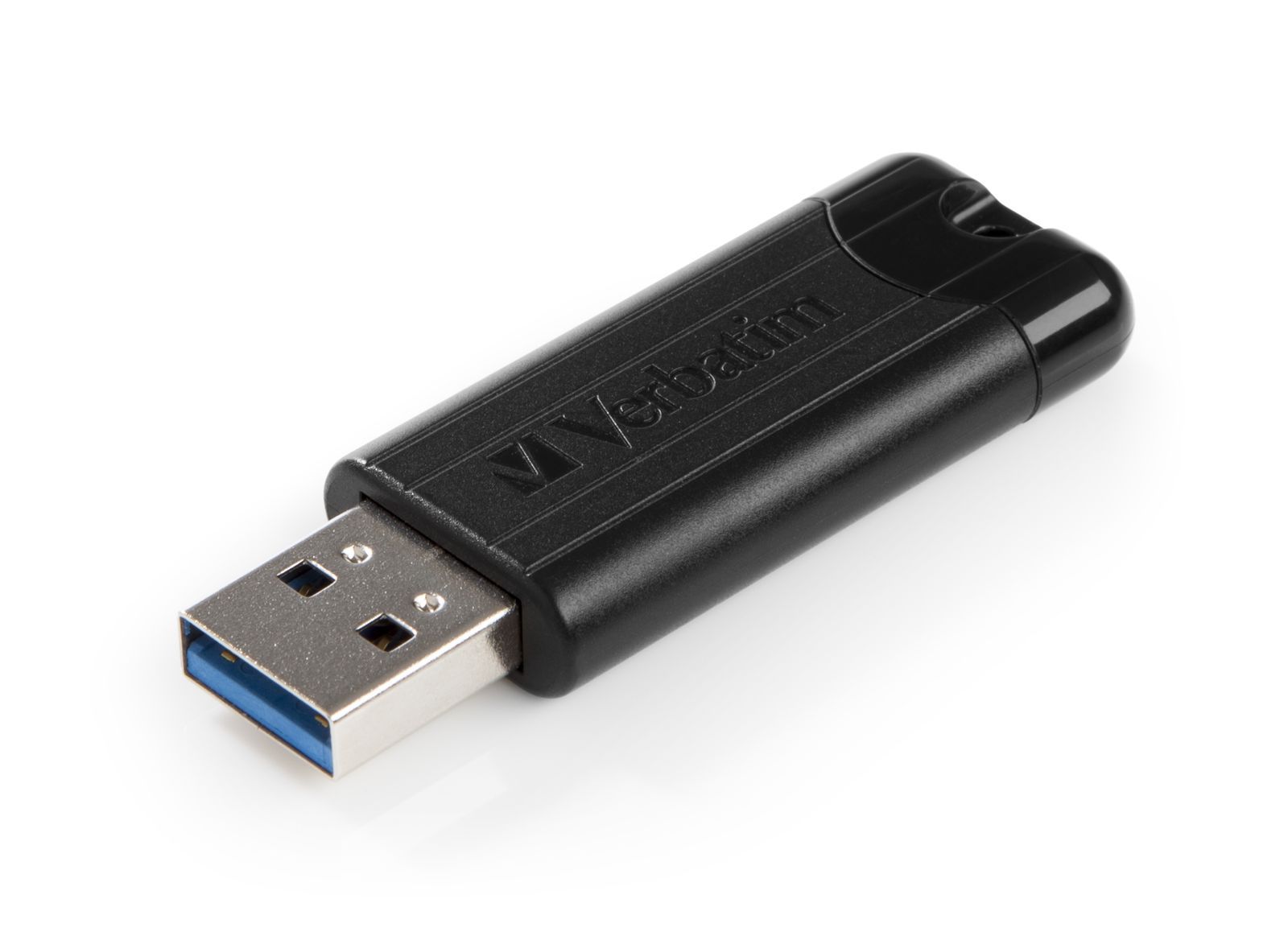 Verbatim PinStripe 128GB USB 3.0 (3.1 Gen 1) Numero di grucce Nero unità flash USB [49319]