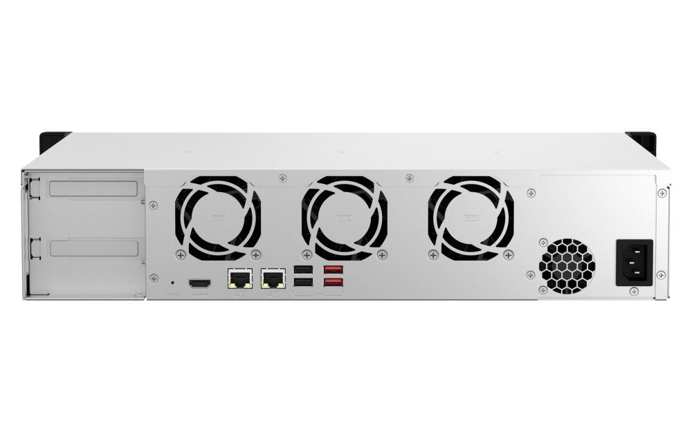 QNAP TS-864EU-8G server NAS e di archiviazione Armadio (2U) Collegamento ethernet LAN Nero [TS-864EU-8G]