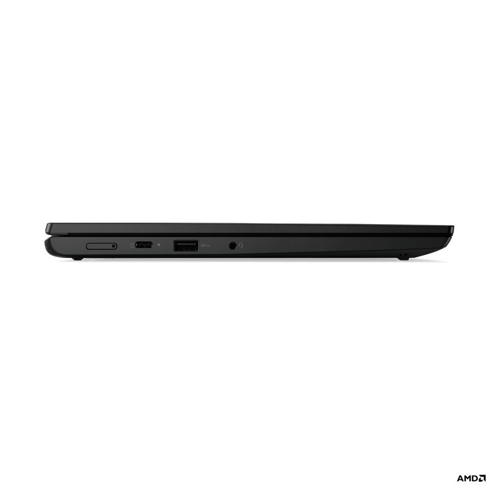 Lenovo ThinkPad L13 AMD Ryzen 5 PRO 7530U Ibrido (2 in 1) 33,8 cm (13.3") Touch screen WUXGA 16 GB DDR4-SDRAM 512 GB SSD Wi-Fi 6E (802.11ax) Windows 11 Pro Nero [21FR000AIX]