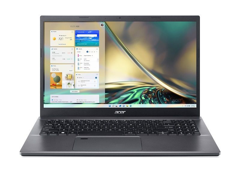 Acer Aspire 5 A515-57G-53BZ Intel Core i5 i5-1235U Computer portatile 39,6 cm (15.6") Full HD 16 GB DDR4-SDRAM 512 GB SSD NVIDIA GeForce RTX 2050 Wi-Fi 6 (802.11ax) Windows 11 Home Italiano Grigio [NX.KNZET.005]