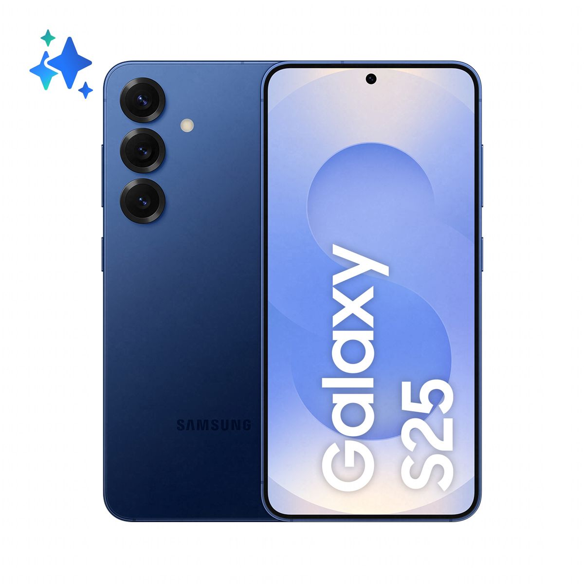Samsung Galaxy S25 Smartphone AI, Display 6.2'' FHD+ Dynamic AMOLED 2X, Fotocamera 50MP, RAM 12GB, 128GB, 4.000 mAh, Navy [SM-S931BDBDEUE]