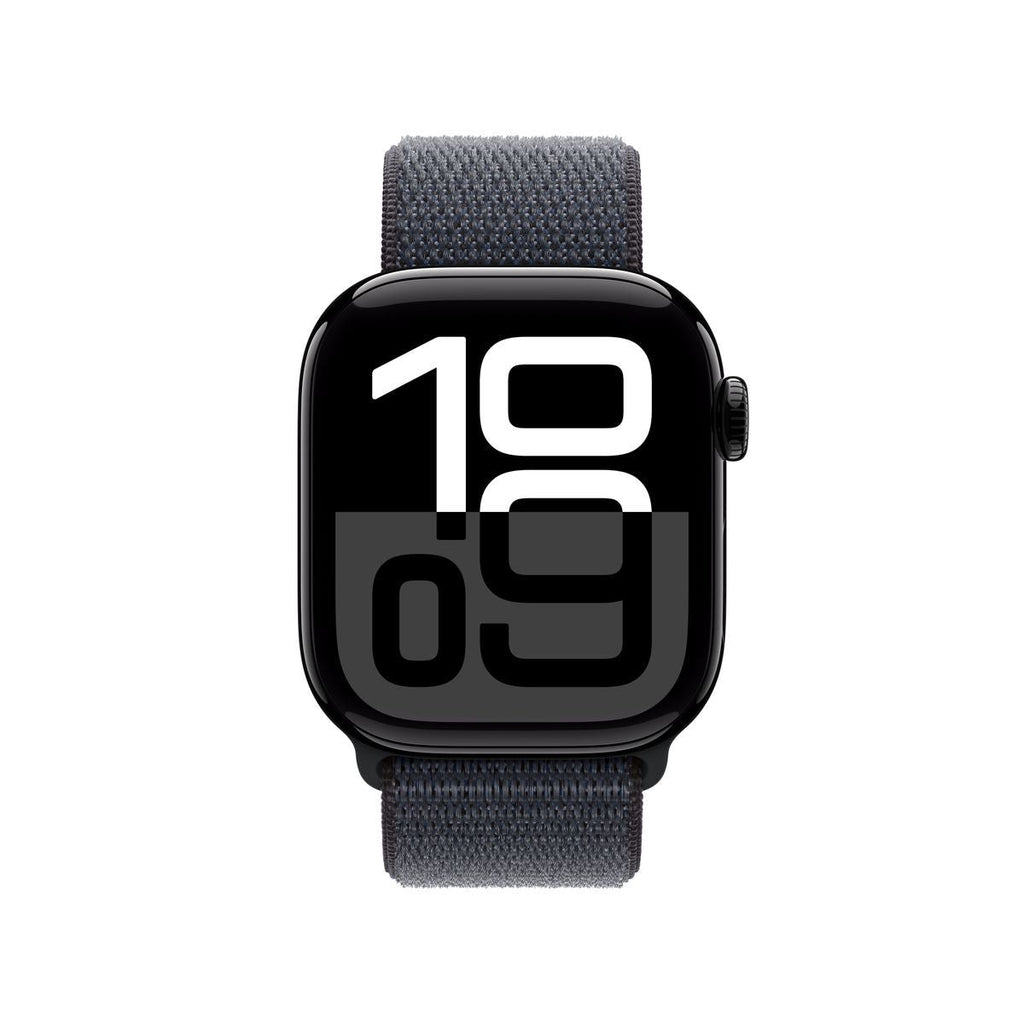 Apple Watch Series 10 Serie 10 GPS 42mm Cassa in Alluminio color Jet Black con Sport Loop [MWWG3QL/A]