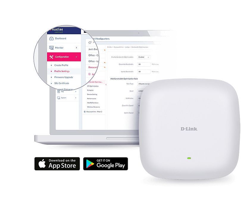 D-Link AX1800 1800 Mbit/s Bianco Supporto Power over Ethernet (PoE) [DAP-X2810]