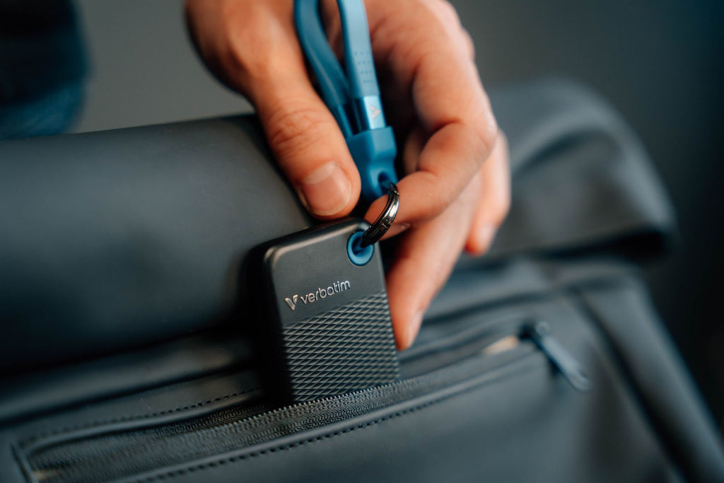 Verbatim Pocket SSD 1 TB USB tipo-C 3.2 Gen 2 (3.1 Gen 2) Nero, Blu [32191]