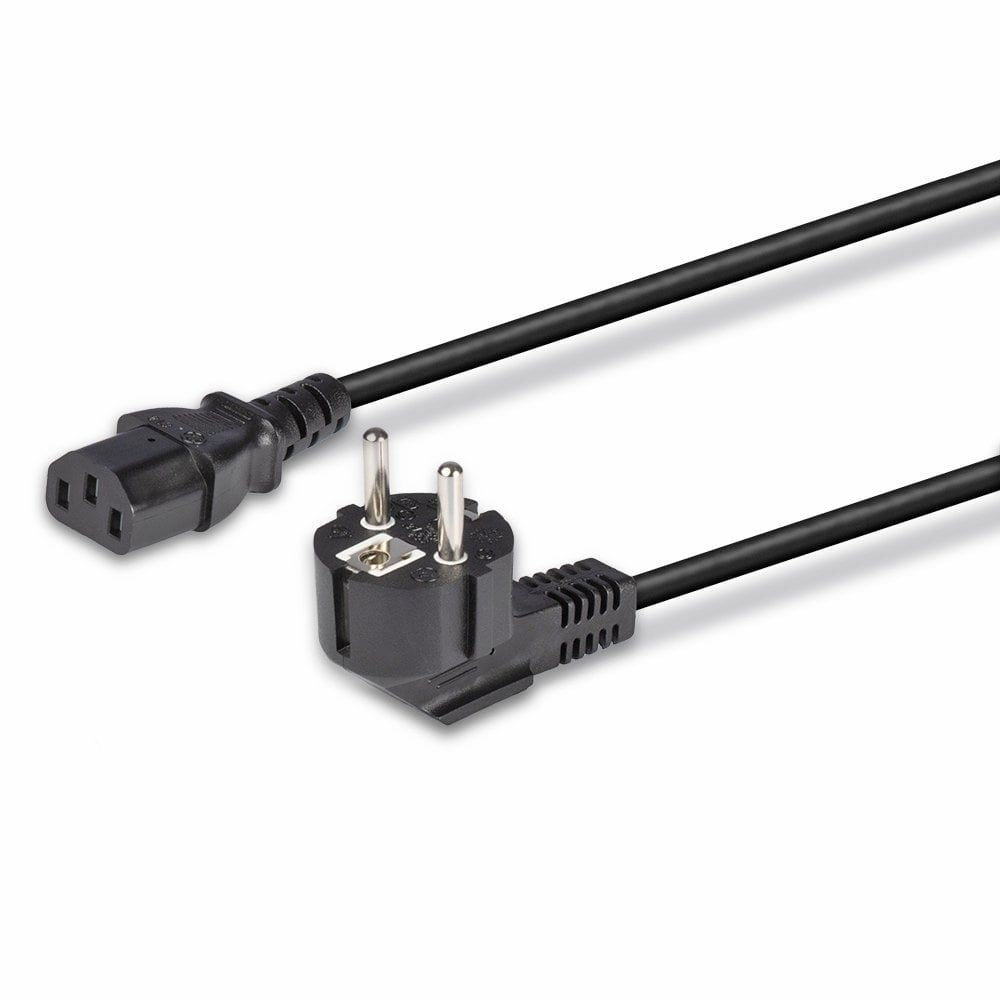 Lindy 30336 cavo di alimentazione Nero 3 m CEE7/7 Accoppiatore C13 [LINDY30336]