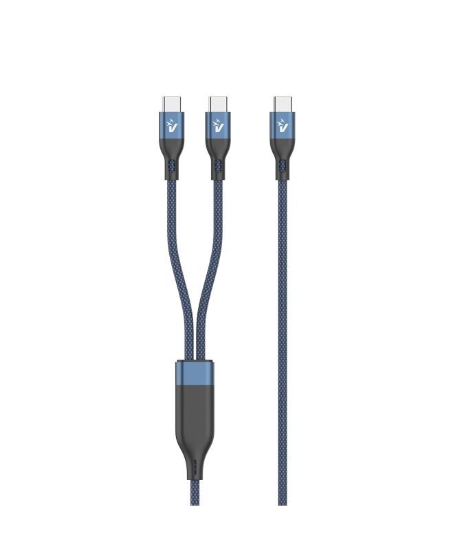 Vultech CS-NCCC12BL cavo USB USB 2.0 1,2 m USB C 2 x USB C Blu [CS-NCCC12BL]
