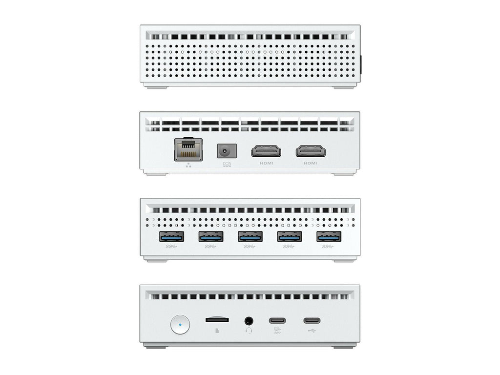 YASHI NUCKY-2 N100 8/256 WIN11PRO WHITE [NY290]
