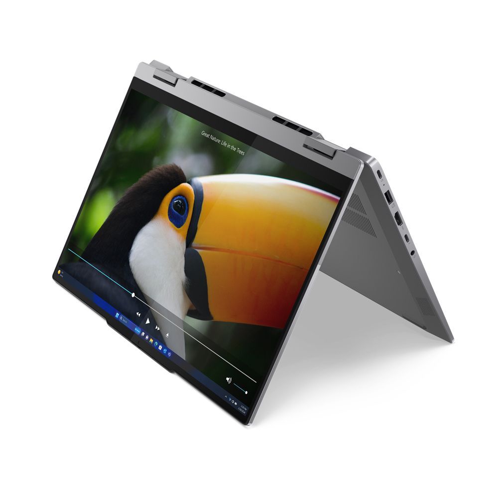 Lenovo ThinkBook 14 Intel Core Ultra 5 125U Ibrido (2 in 1) 35,6 cm (14") Touch screen WUXGA 16 GB DDR5-SDRAM 512 GB SSD Wi-Fi 6E (802.11ax) Windows 11 Pro Grigio [21MX001GIX]