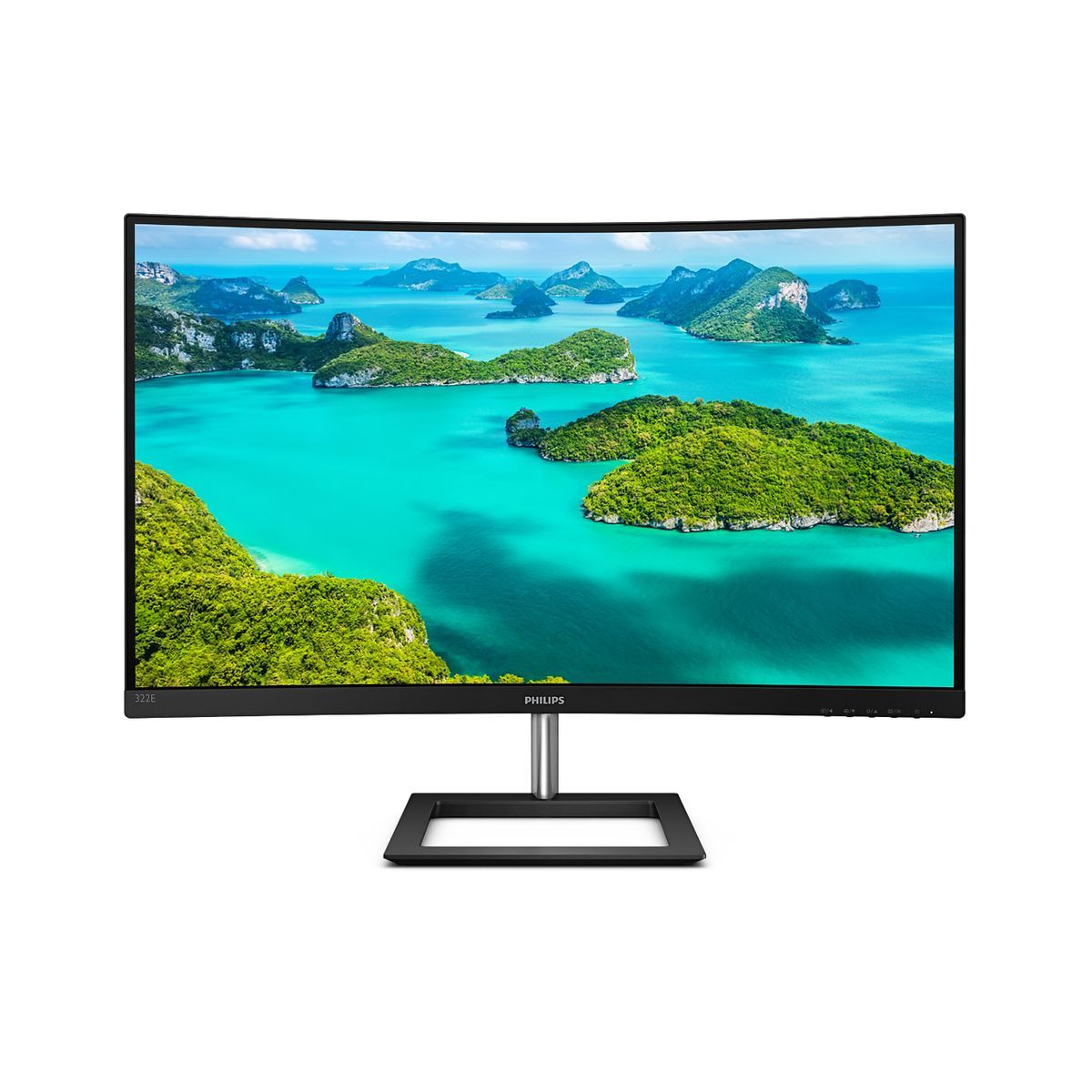 Philips E Line 322E1C/00 LED display 80 cm (31.5") 1920 x 1080 Pixel Full HD LCD Nero [322E1C/00]