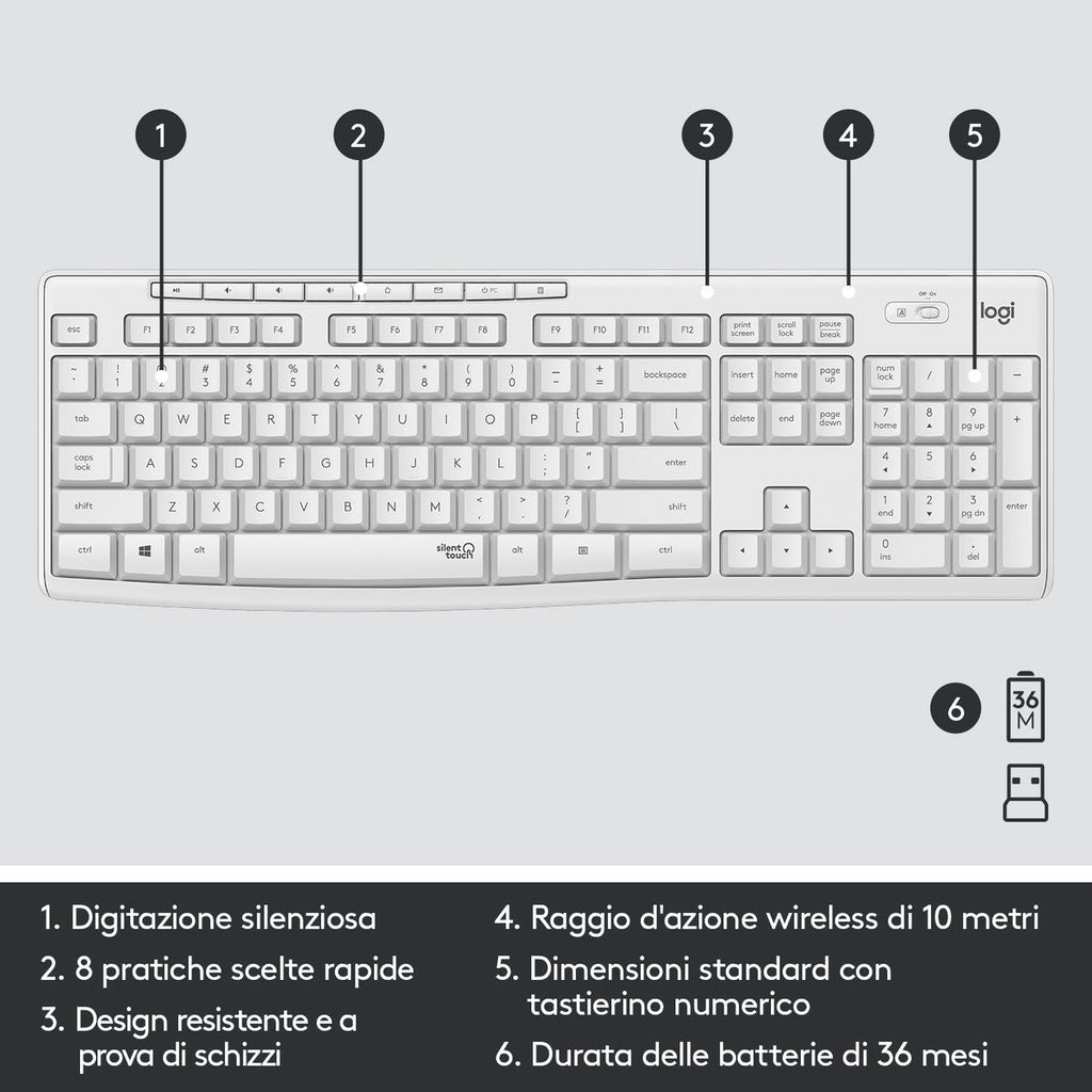 Logitech MK295 Silent [920-009821]