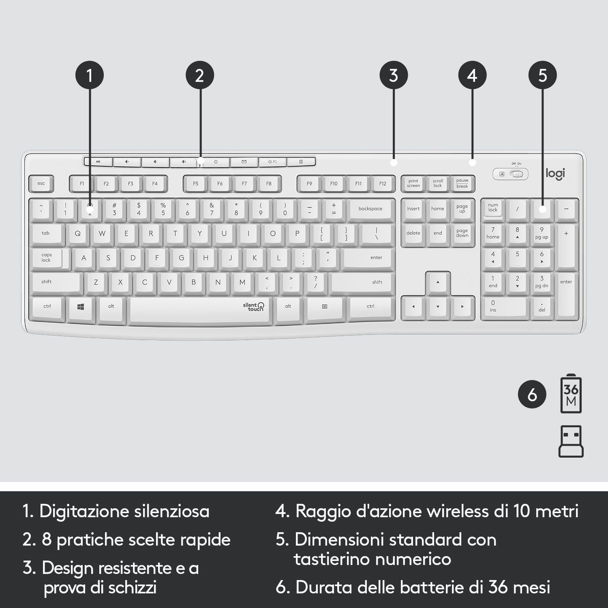 Logitech MK295 Silent [920-009821]