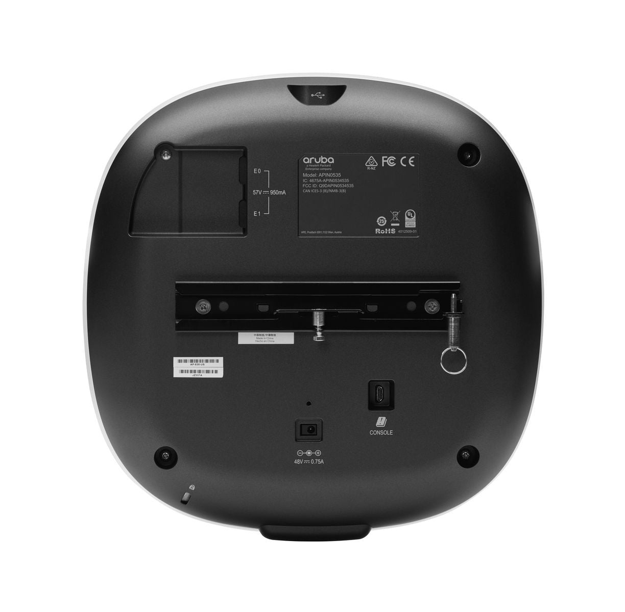 HPE Aruba Networking Aruba AP-535 (RW) 3550 Mbit/s Bianco Supporto Power over Ethernet (PoE) [JZ336A]