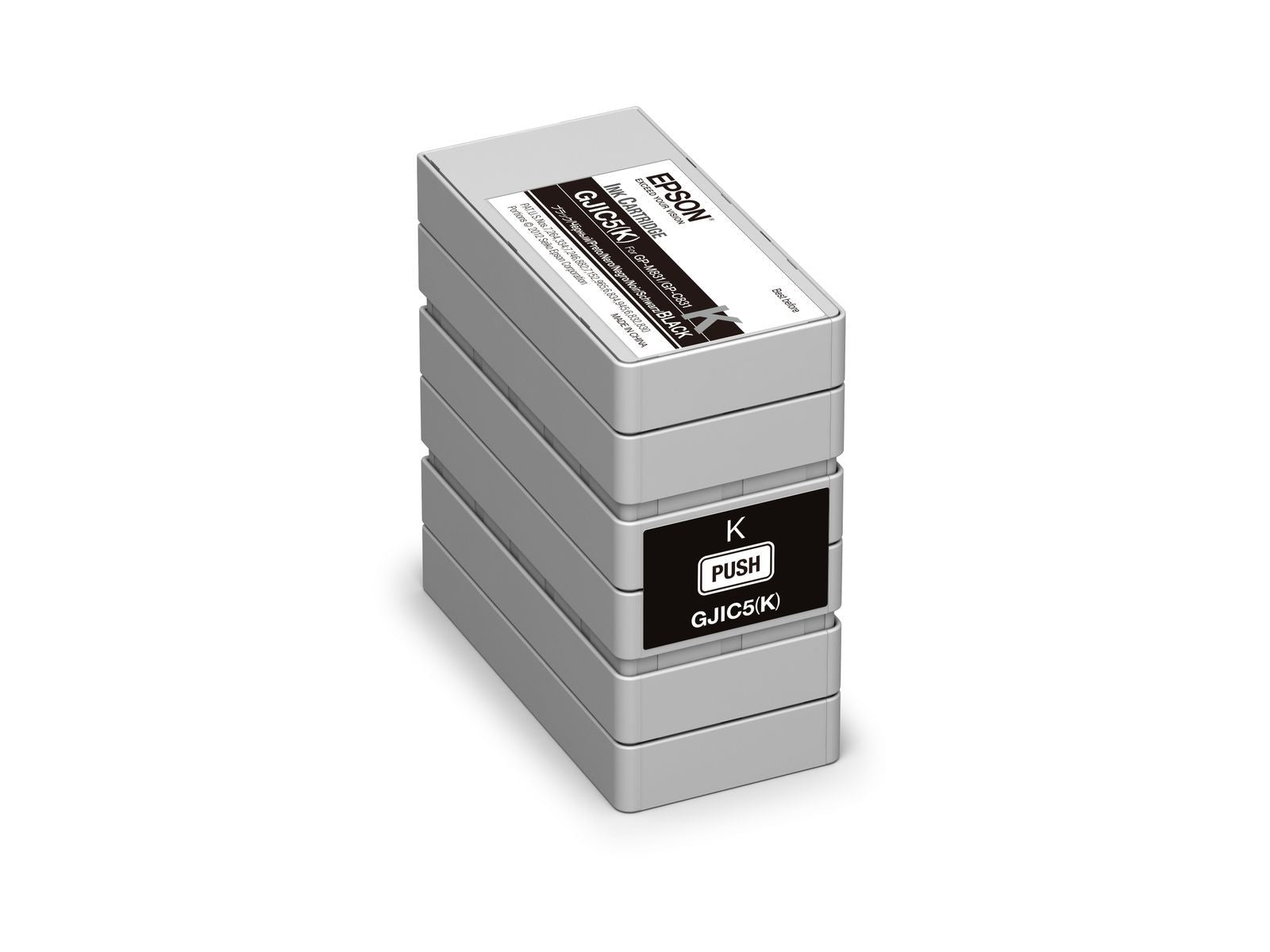 Epson GJIC5(K): Ink cartridge for ColorWorks C831 and GP-M831 (Black) [C13S020563]
