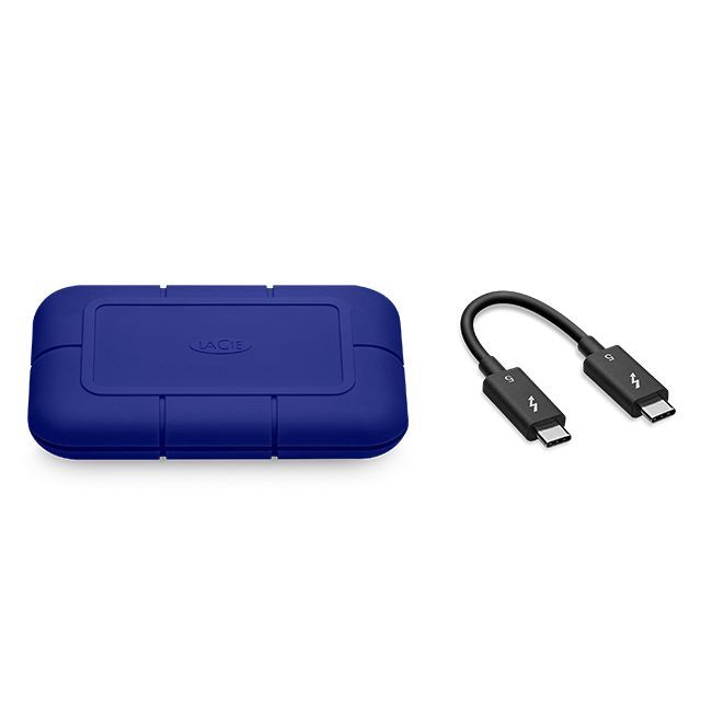 Seagate Pro5 Tecnologia Thunderbolt 4 TB USB tipo-C USB4 Gen 2x2 Blu [STNA4000400]