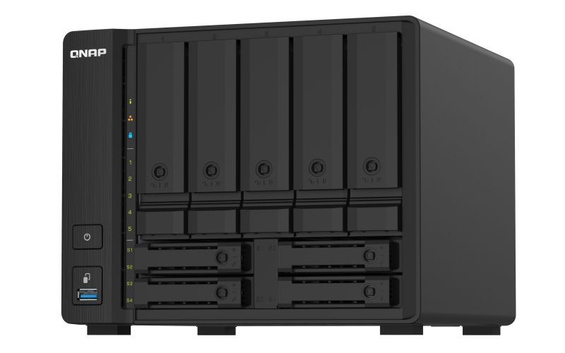 QNAP TS-932PX NAS Tower Collegamento ethernet LAN Nero Alpine AL-324 [TS-932PX-4G]