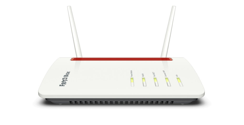 FRITZ!Box 6850 LTE router wireless Gigabit Ethernet Dual-band (2.4 GHz/5 GHz) 4G Rosso, Bianco [20002926]
