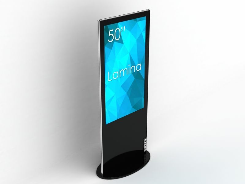Swedx SWL-50K8-A2 Digital signage flat panel 50" LED Quad HD+ Nero visualizzatore di messaggi [SWL-50K8-A2]