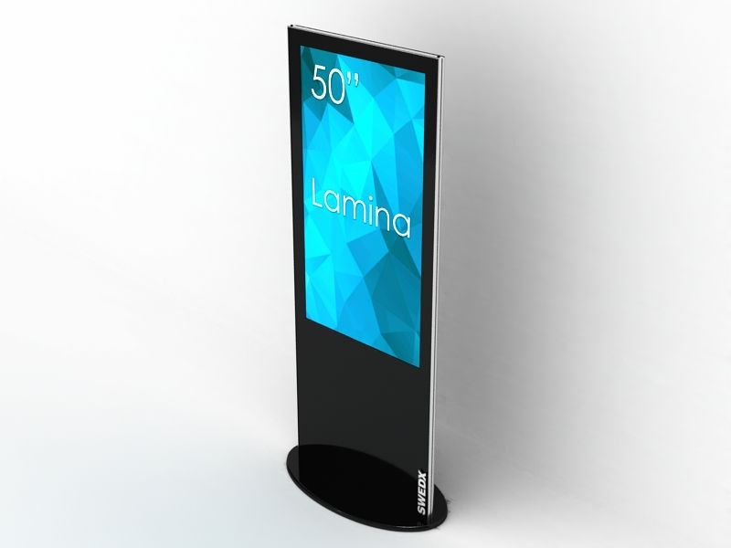 Swedx SWL-50K8-A2 Digital signage flat panel 50" LED Quad HD+ Nero visualizzatore di messaggi [SWL-50K8-A2]