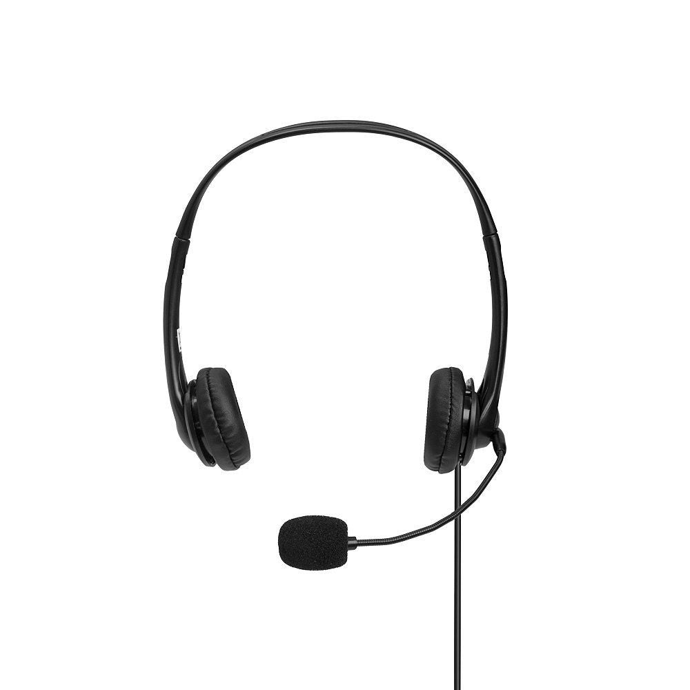 Lindy 42870 cuffia e auricolare Cablato A Padiglione Musica e Chiamate USB tipo A Nero [LINDY42870]