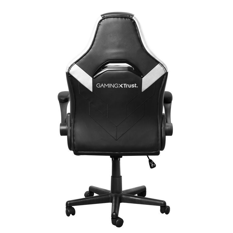Trust GXT 703W RIYE Sedia per gaming universale Nero, Bianco [25130]