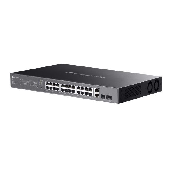 TP-Link Omada ES228GMP switch di rete Gestito Gigabit Ethernet (10/100/1000) Supporto Power over Ethernet (PoE) Nero [ES228GMP]