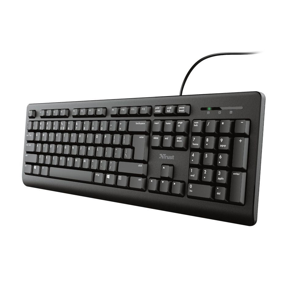 Trust Primo tastiera Universale USB QWERTY Inglese US Nero [23880]