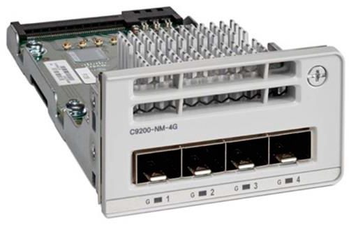 Cisco C9200-NM-4G= modulo del commutatore di rete Gigabit Ethernet [C9200-NM-4G=]