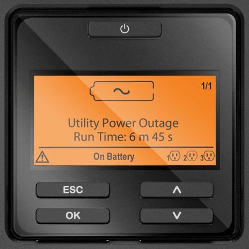 APC SRT1000RMXLI gruppo di continuità (UPS) Doppia conversione (online) 1 kVA 1000 W [SRT1000RMXLI]